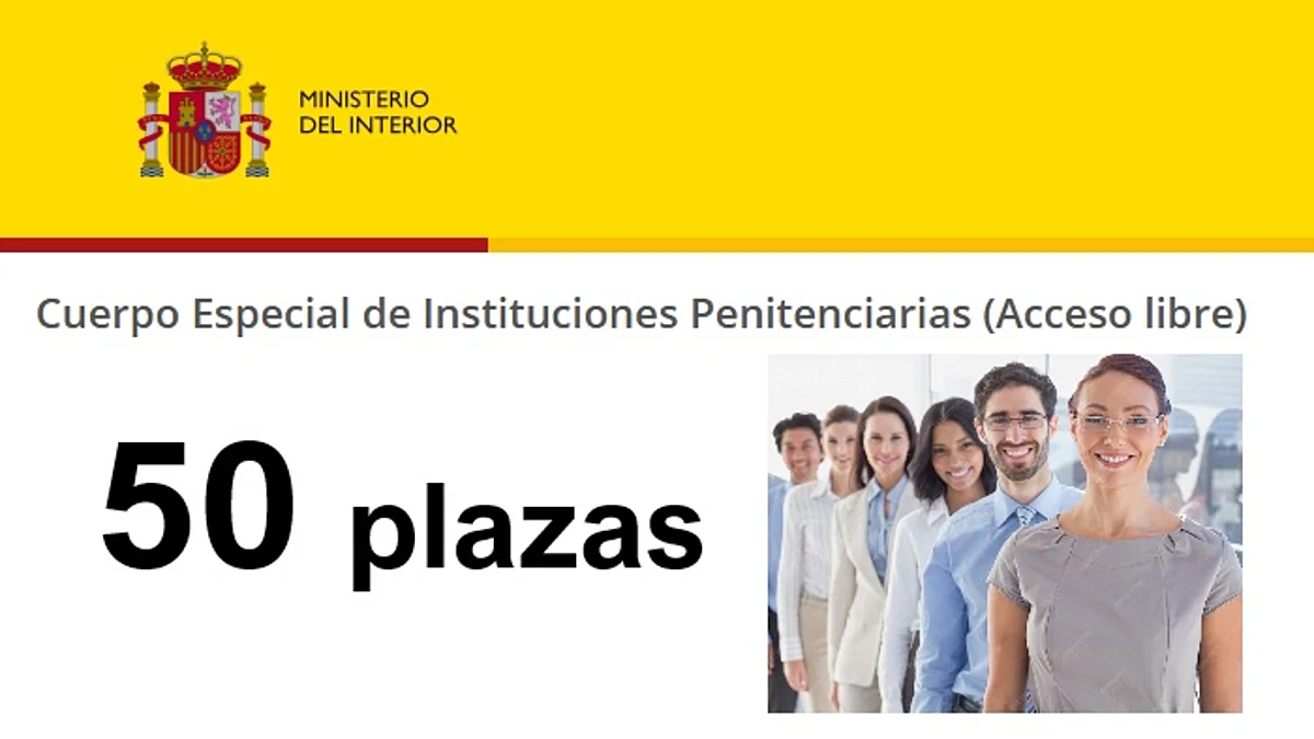 plazas empleo Instituciones penitenciarias