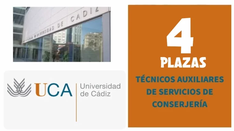 Universidad de Cádiz Conserje