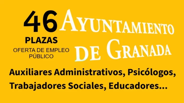 plazas empleo Granada