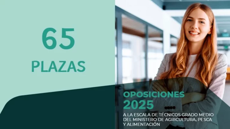 plazas técnicos Ministerio agricultura