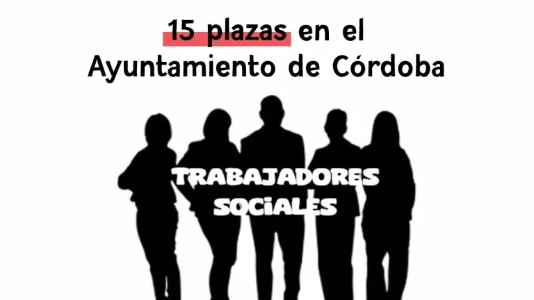plazas Trabajador Social Córdoba