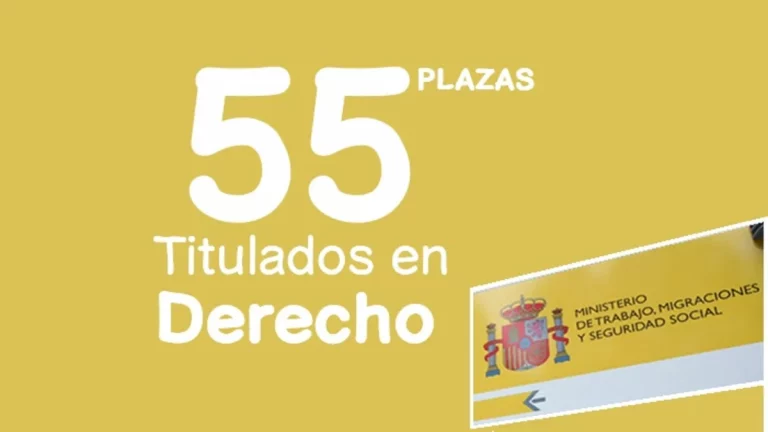 plazas Derecho Seguridad Social
