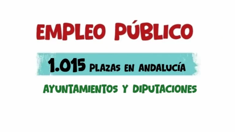 plazas empleo público Andalucía