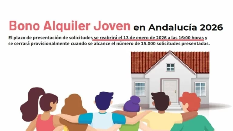 Bono alquiler joven Andalucía 2026