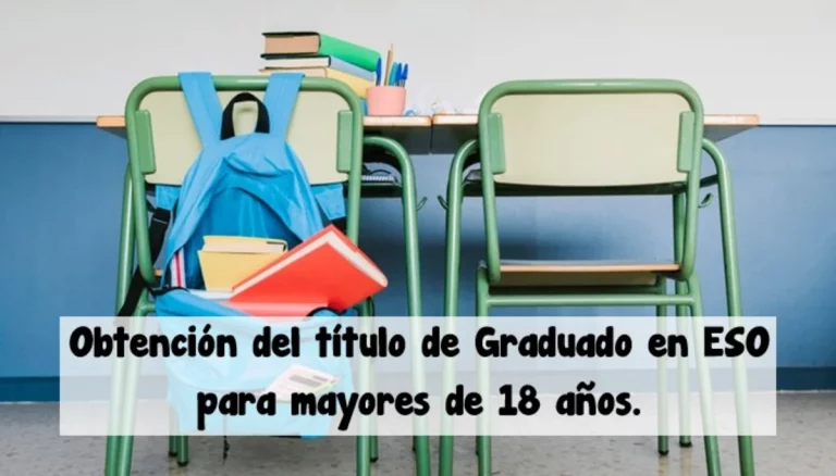 Pruebas título ESO mayores 18