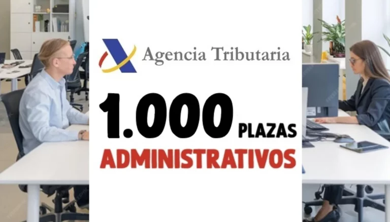 Hacienda plazas Administrativo