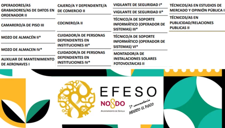 solicitud efeso Sevilla