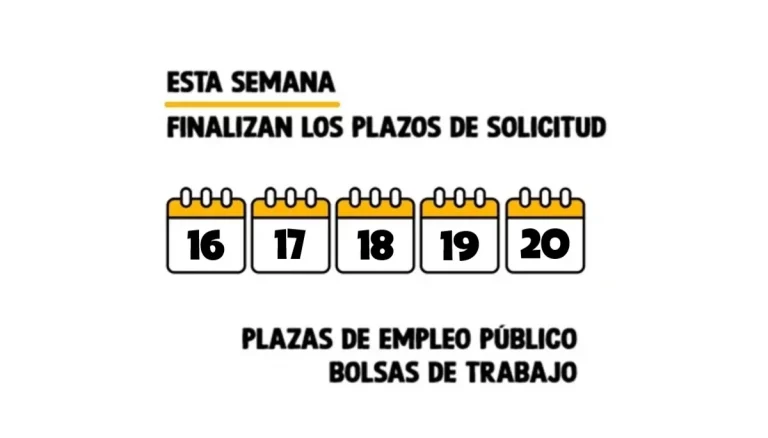 empleo público y bolsas de trabajo