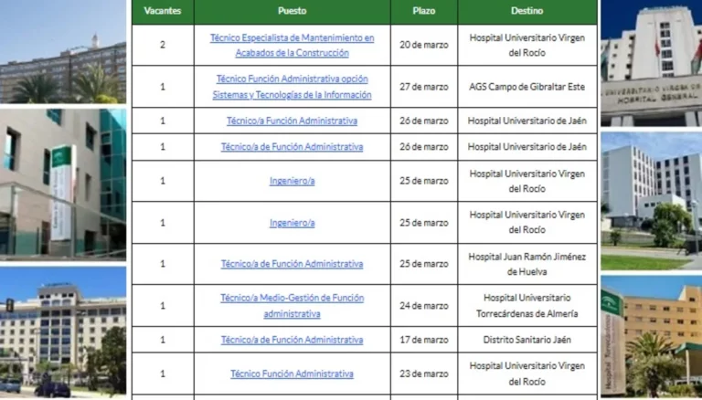 empleo SAS puestos base