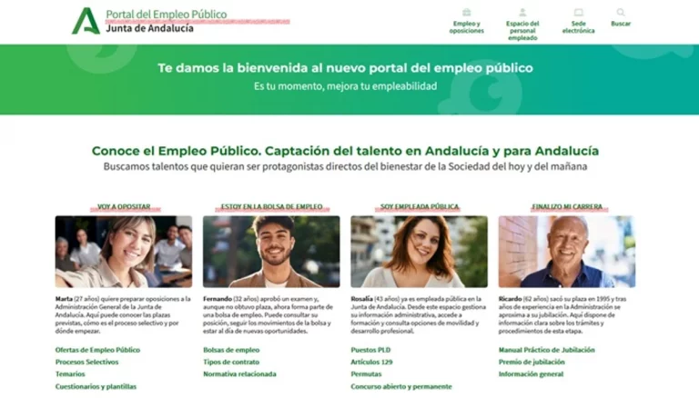 portal empleo público Andalucía
