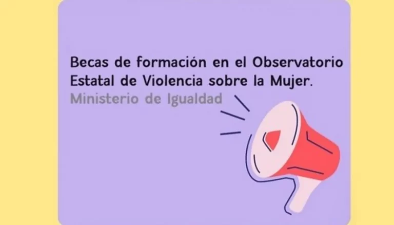 Becas formación violencia sobre la mujer