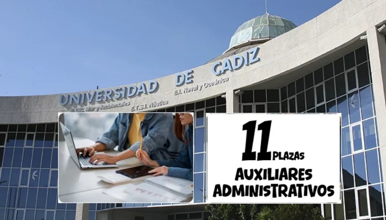 Universidad de Cádiz Auxiliar Administrativo
