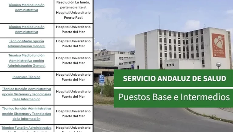 empleo SAS puestos base
