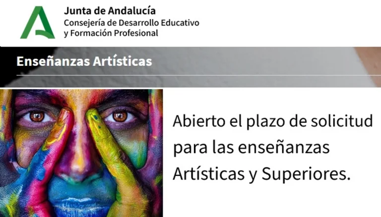 plazas enseñanzas artísticas y superiores