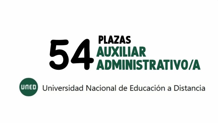 UNED Auxiliares Administrativos