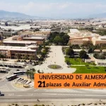 auxiliar administrativo Universidad Almería