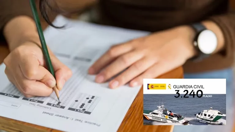 examen Guardia Civil